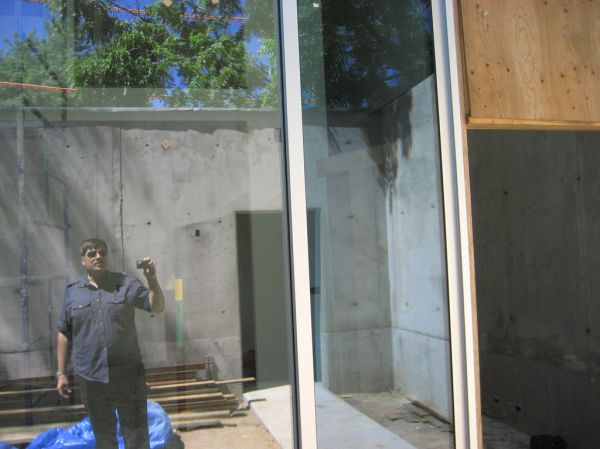 a project that's never far from our thoughts. concrete glass and ipe. awesome.