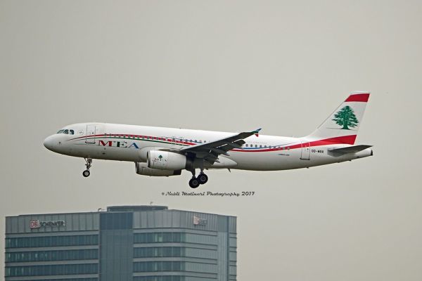 MEA Middle East Airlines OD-MRR Airbus A320-232 cn/3837 @ EDDF / FRA 02-04-2017