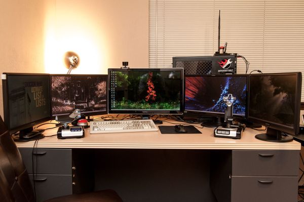 I do believe I have run out of space for monitors...