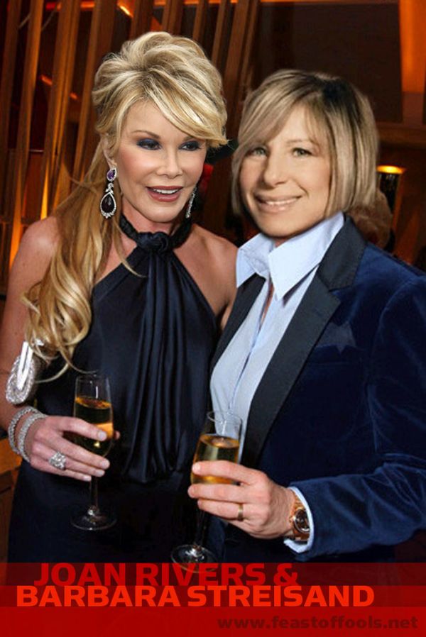 Joan Rivers talks about her lesbian kiss with Barbara Streisand over 50 years ago!