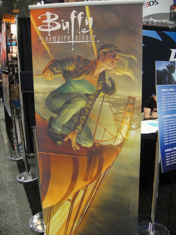 WonderCon 2011 - Buffy the Vampire Slayer Dark Horse Comics banner