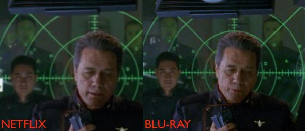 Battlestar Galactica Netflix vs Blu-Ray 100%