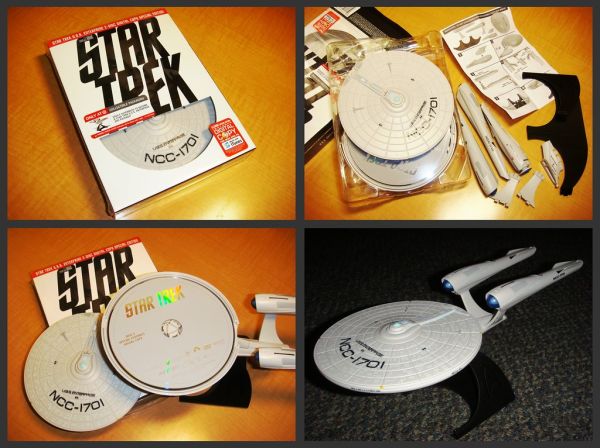 Star Trek DVD U.S.S. Enterprise packaging