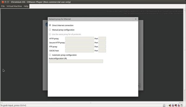 Chromium OS on VMware Player