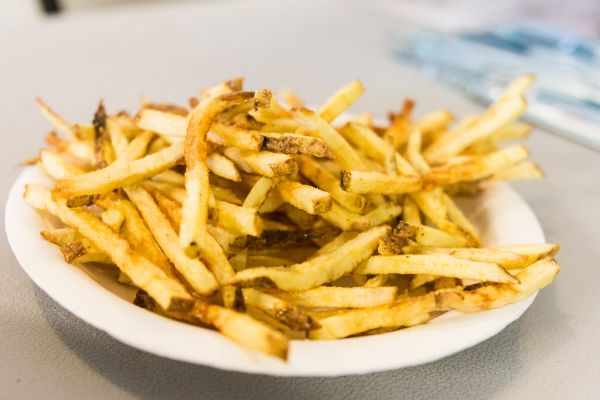 French Fries at Whitney Portal Store, California