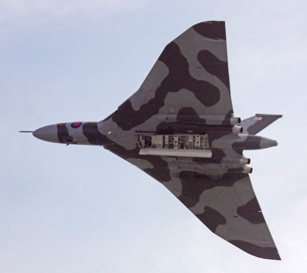 Avro Vulcan (XH558) at Clacton Air Show 2013