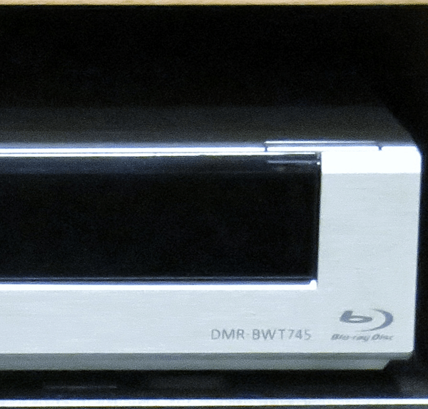 Blu-ray Disc logo on Panasonic Blu-ray