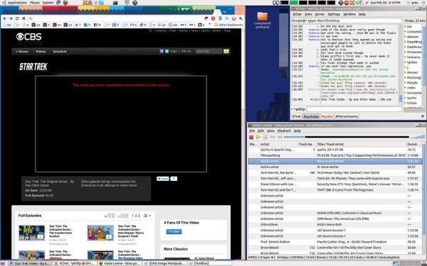 CBS bans [Chromium on] Linux?