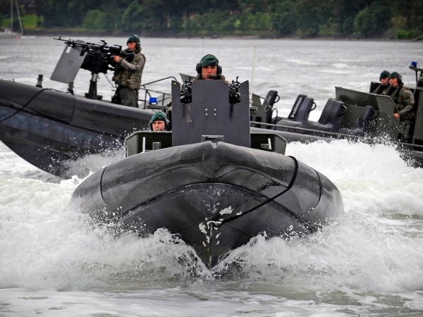Offshore Raiding Craft from 43 Commando Fleet Protection Group,