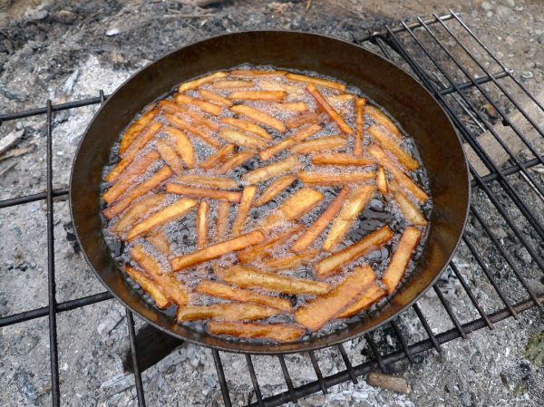 French fries for breakfast