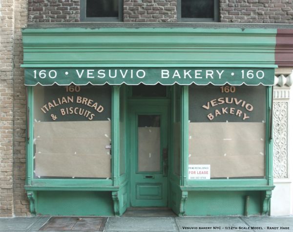 Vesuvio Bakery - Scale model by Randy Hage