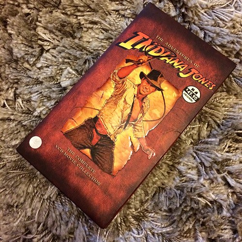 I can't believe I still have this. The complete VCD movie collection of The Adventure of Indiana Jones. A 9-disc set of movie quality so bad (compared to today's DVD and bluray) that I couldn't bring myself to watch it. Could this still be... valuable? #i