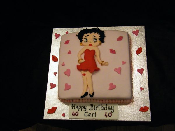Betty Boop cake