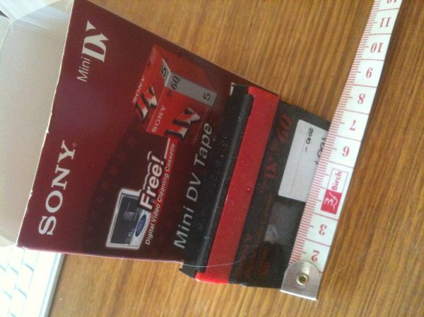MiniDV tape