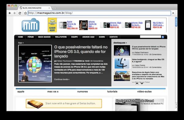 Chromium no Mac OS X