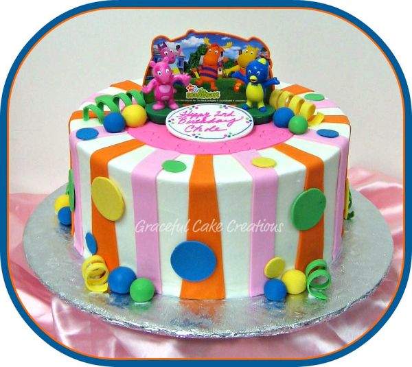 The Backyardigans Birthday Cake
