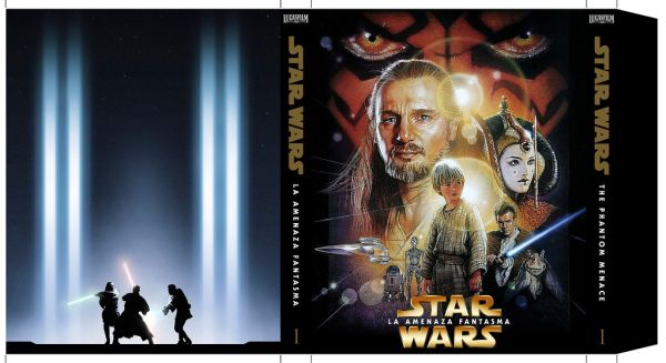 Star Wars 1 La Amenaza Fantasma - bluray Slipcover STEELBOOK JARvideo