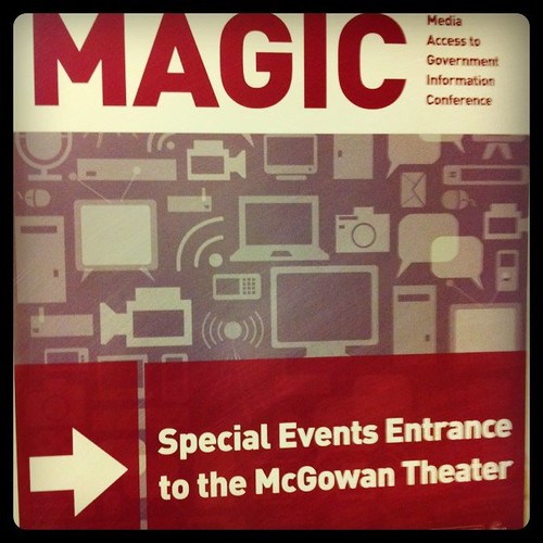 Headed into #MAGIC Conference. http://1.usa.gov/fPah5z #gov20 #OpenGov