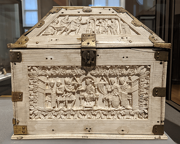 Coffret avec scènes de l'Enfance du Christ - Musée du Louvre Objets d'art MRR 75