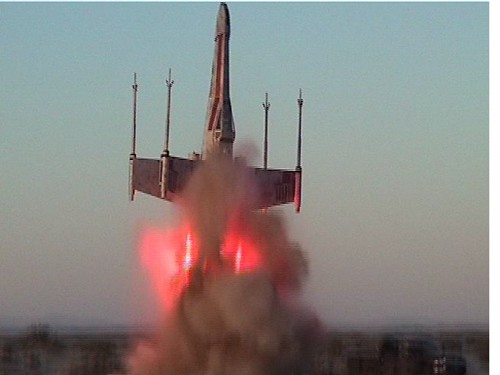 x-wing launch video frame