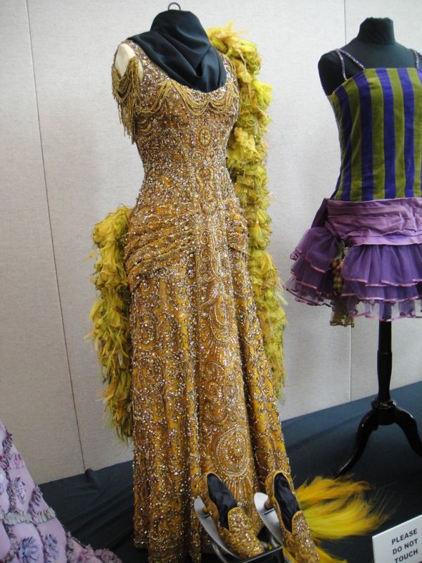 Debbie Reynolds Auction - Barbara Streisand gown with shoes and headpiece from 'Hello, Dolly!'