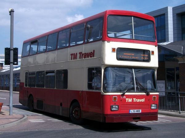 TM Travel, Scania N113DRB East Lancs (L351 MRR)