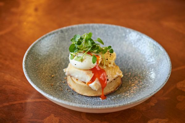 HDV Brunch Plates - Smoked Haddock Crumpet with Poached Egg & Mustard Butter 2 - Jul-22
