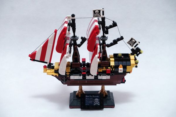 Black sea barracuda miniature