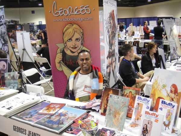 Long Beach Comic & Horror Con 2011 - Buffy artist Georges Jeanty