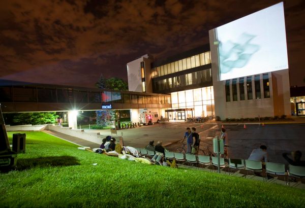 Roman Verostko, Three-Story Drawing Machine