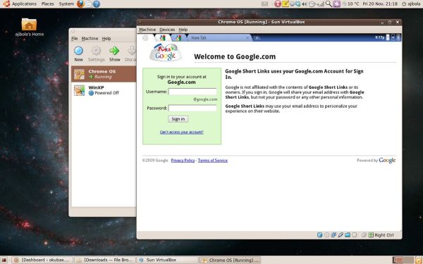Chromium OS - Browser
