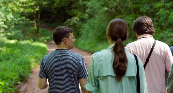 Not quite the _yellow_ brick road