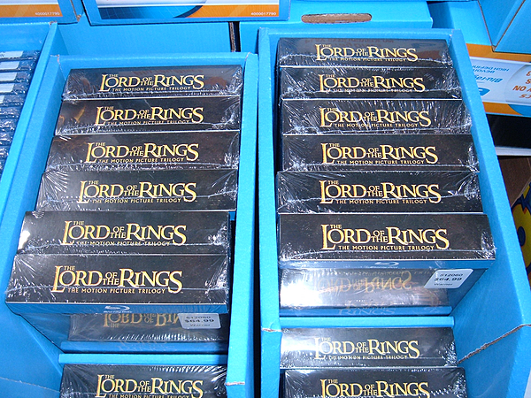 LOTR Trilogy Blu-ray box set at Costco, SSF ECR