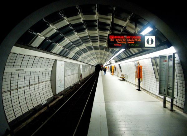 U-Bahn Tunnel Hamburg Hauptbahnhof Nord