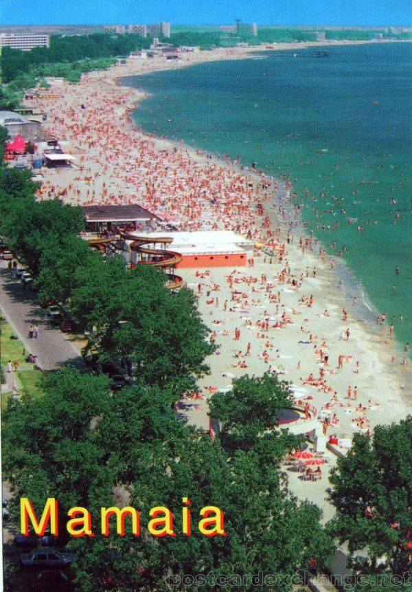 Mamaia on the Black Sea shore