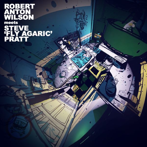 Robert Anton Wilson - Meets Steve 'Fly Agaric' Pratt 1600 x 1600