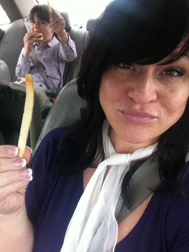 #TEAMology ready to battle in #FRYwars! We love French Fries more than you do!