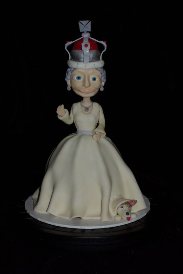 Queen Elizabeth Diamond Jubilee Cake Dolly Varden