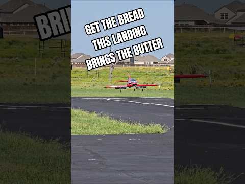 Buttering the landing in the EA BDXL! #landing #rcplane #turbine #jet #aviation