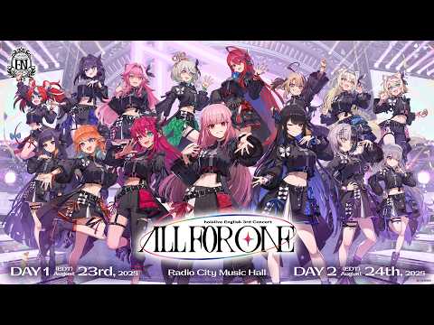 hololive English 3rd Concert -All for One- Blu-ray Digest Video