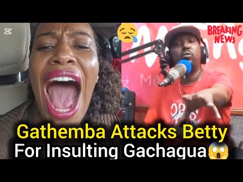 Gathemba Attacks Betty Maina After Insulting Gachagua Live || Kameme Fm Live ||Chaaii Canjamuka Show
