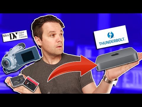 Transfer YOUR MiniDV Tapes to a Thunderbolt 3 Apple MAC Computer
