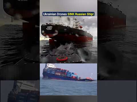 Ukrainian Naval Drones Sink Russian Cargo Ship Yanina in Black Sea!