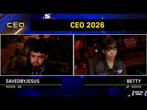 CEO 🔥 BETTY (Juri) vs SAVEDBYJESUS (C. Viper) ♦ Capcom Pro Tour 2026 | SF6