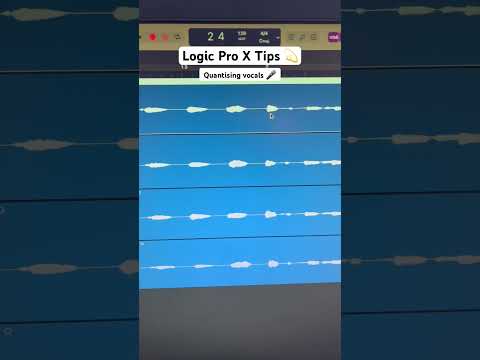 Logic Pro X Tips - How To Automatically Alline Vocal harmonies 🎤  #logicprox