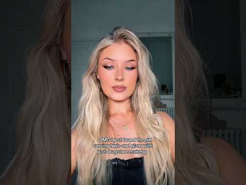 Omg I found the girl who can make a full face of drugstore makeup look high end 😮‍💨😮‍💨