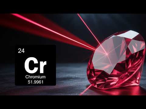 Chromium: The Element Behind the First Laser🔬🧪