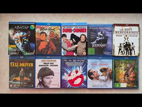 20 лет формату Blu-ray. География Blu-ray изданий в коллекции