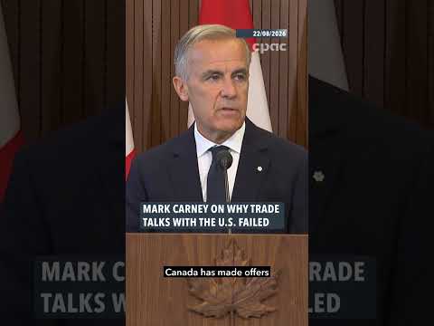 Mark Carney on Why Trade Talks With the U.S. Failed