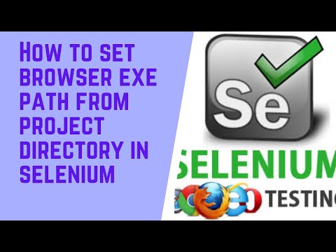 How to set browser EXE path from project directory | Step By Step Guide